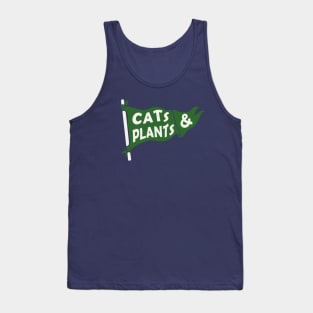 Cats and Plants Tank Top